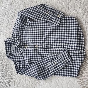 Boys long sleeve, button down shirt